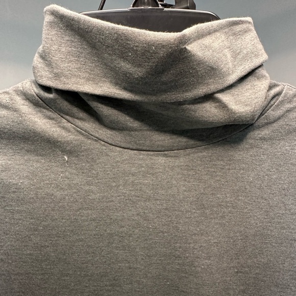 STYLE & Co. Grey Petite Classic Turtleneck - Picture 3 of 5